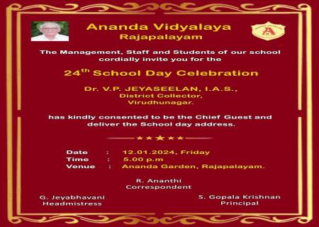 24 TH SCHOOL DAY CELEBRATION