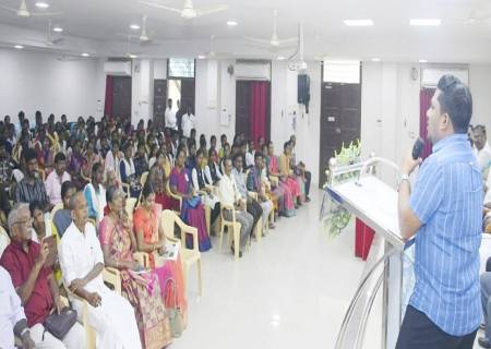 எழுத்தாளர் தனுஷ்கோடி ராமசாமியின் படைப்புலகம் என்ற தலைப்பில் நடைபெற்ற கருத்தரங்கு