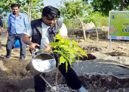உலக சுற்றுச்சூழல் தினம் 2025- யை முன்னிட்டு, மாவட்டத்தில் சுமார் ஒரு லட்சம் மரக்கன்றுகள் நடும் பணிகளை மாவட்ட ஆட்சித்தலைவர் அவர்கள் மரக்கன்றுகளை நட்டு தொடங்கி வைத்தார்.