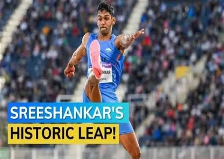 இந்தியாவின்  முரளி ஸ்ரீசங்கர் சர்வதேசதடகளத்தின் நீளம் தாண்டுதலில் சாம்பியன் பட்டம் வென்றார்.