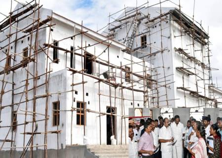 புதிய அருங்காட்சியகம் ரூ.6.8 கோடி மதிப்பில் கட்டப்பட்டு வருவதைஅமைச்சர் அவர்கள் நேரில் சென்று பார்வையிட்டு, பணிகள் முன்னேற்றம் குறித்து ஆய்வு செய்தார்.