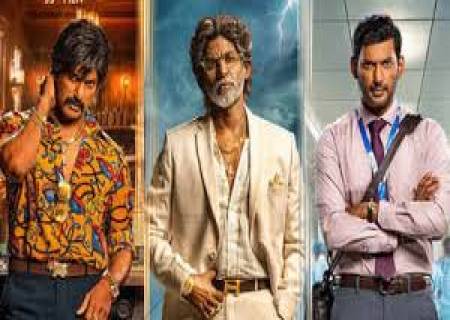 மூன்று விதமான தோற்றத்தில் 'மகுடம்' படத்தில் விஷால்.