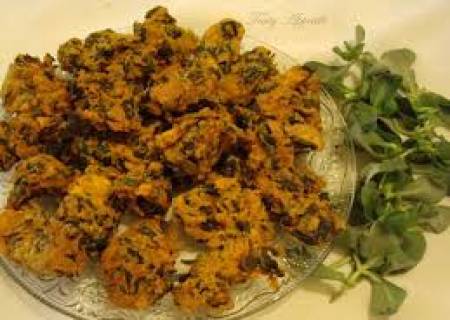 கீரை பக்கோடா