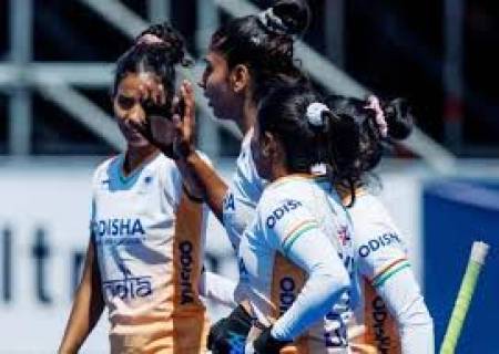 ஜூனியர் உலகக் கோப்பை ஹாக்கி 11வது சீசன் ,இந்திய பெண்கள் வெற்றி .