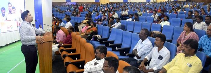 இந்திய தேர்தல்கள்” என்ற தலைப்பில் நடத்தப்பட்ட  மாநில அளவிலான தேர்தல் தொடர்பான வினாடி-வினா போட்டி