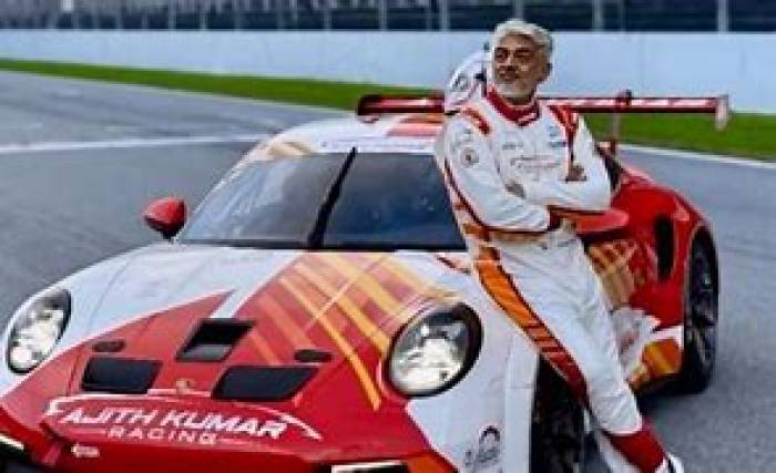 அஜித் அணி மீண்டும் 3வது இடம் கார் ரேஸில் …