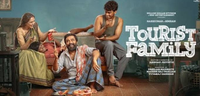 'டூரிஸ்ட் பேமிலி'. பட விழாவில் பேசிய சிம்ரன்.