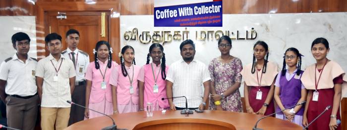 “காபி வித் கலெக்டர்” என்ற 181-வது கலந்துரையாடல்  நிகழ்ச்சி