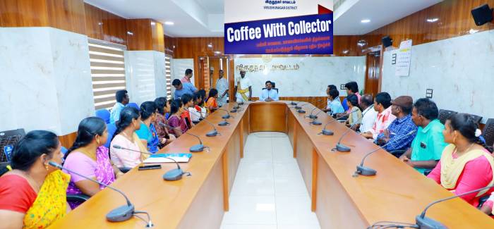 Coffee With Collector”   என்ற 206-வது கலந்துரையாடல் நிகழ்ச்சி