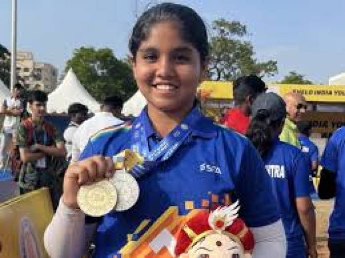 யூத் உலக வில்வித்தை சாம்பியன்ஷிப் ஷர்வாரி வெற்றி பெற்று, தங்கப்பதக்கம் வென்றார்.