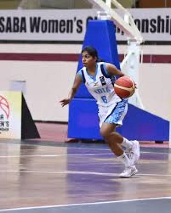 16 வயதுக்குட் பட்டோருக்கான பெண்கள் ஆசிய கூடைப்பந்து ('டிவிசன் பி') இந்தியா சாம்பியன் .