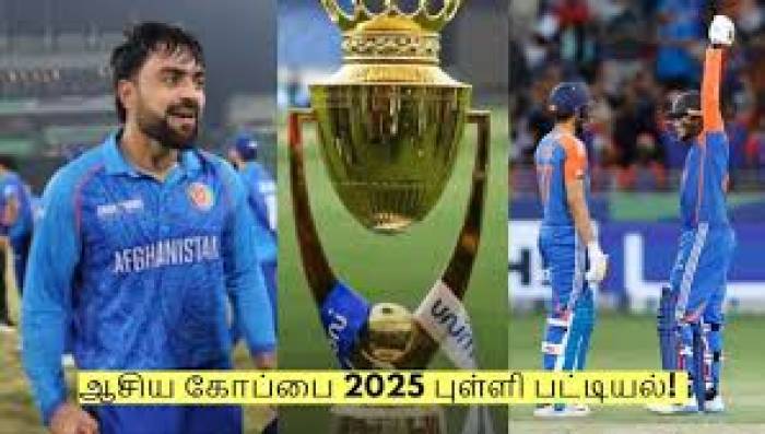 20 ஆண்டு களுக்கு பின் ஆசிய கோப்பையில் 'டி' பிரிவில் இடம் பெற்ற இந்தியா.
