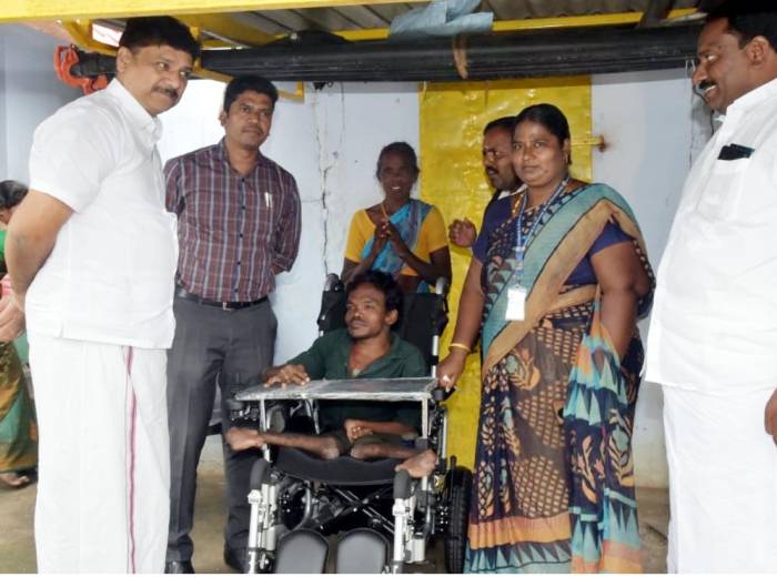 நலம் காக்கும் ஸ்டாலின் திட்டத்தின் கீழ், நடைபெற்ற பல்நோக்கு சிறப்பு மருத்துவ முகாம். 