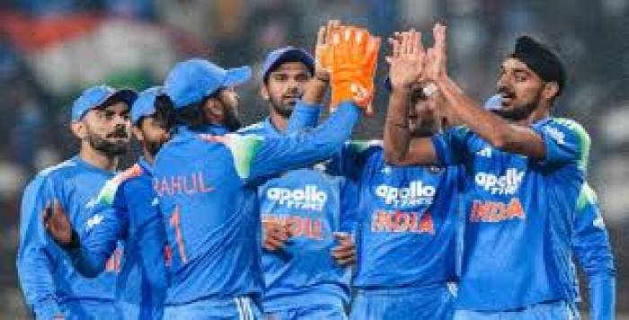 மூன்றாவது ஒருநாள் CRIKET போட்டி விசாகப்பட்டினத்தில் இந்திய அணி வென்றது. 