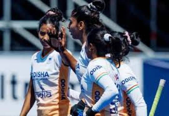 ஜூனியர் உலகக் கோப்பை ஹாக்கி 11வது சீசன் ,இந்திய பெண்கள் வெற்றி .