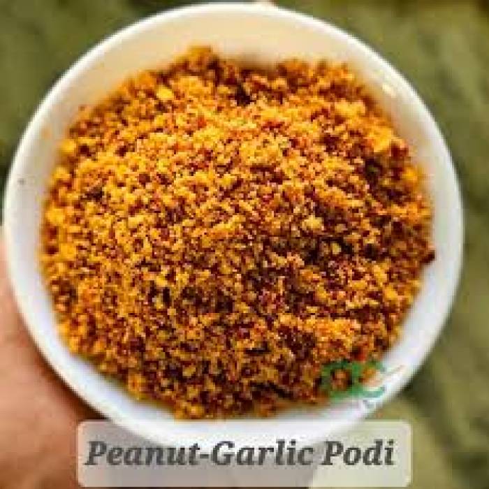 வேர்க்கடலை பூண்டுப்பொடி.