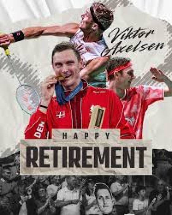 ஒலிம்பிக் சாம்பியன் ஆக்சல்சென் ஓய்வு பெறுவதாக  அறிவித்துள்ளார்.