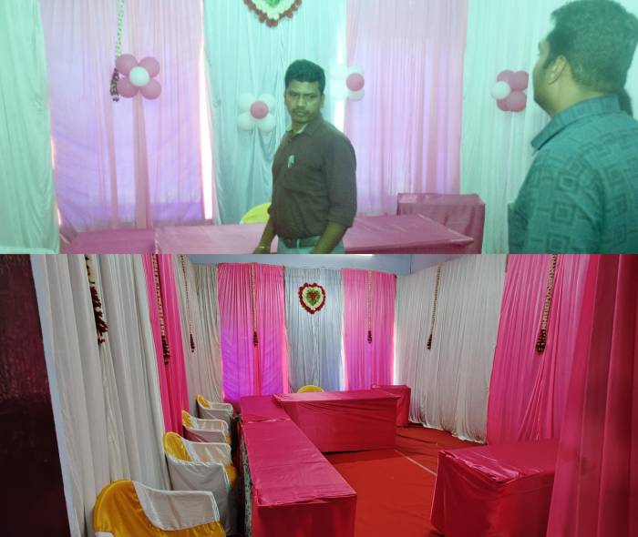 206-விருதுநகர் சட்டமன்றத் தொகுதியில் அமைக்கப்பட்டுள்ள மாதிரி வாக்குச்சாவடி மையம் மற்றும் முழுமையாக பெண் அலுவலர்கள் பணியாற்றும் வாக்குச்சாவடி மையத்தினை (பிங்க் பூத்) மாவட்டத் தேர்தல் அலுவலர்/மாவட்ட ஆட்சியர் அவர்கள் நேரில் சென்று  ஆய்வு செய்தார்.