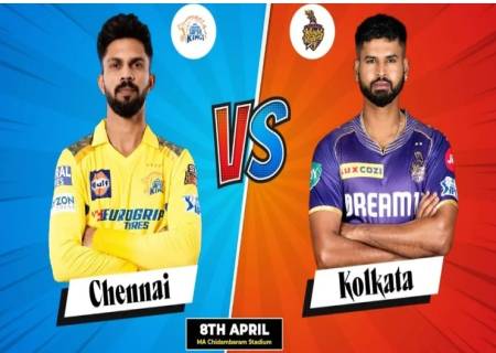 IPL 8th APRIL CHENNAI – KOLKATA