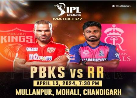 IPL 13th APRIL PUNJAB - RAJASTHAN