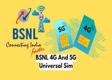 யூனிவர்சல் 4G, 5G Sim-ஐ அறிமுகம் செய்யும் BSNL.,