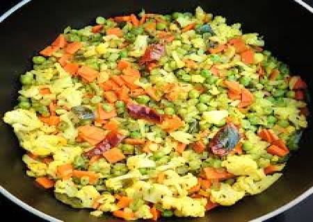 மிக்ஸட் வெஜிடபிள் பொரியல்.