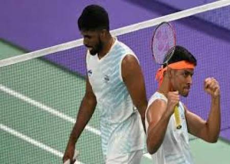 சாத்விக், சிராக்  இந்திய ஜோடி வெற்றி பெற்று அரையிறுதிக்கு முன்னேறியது