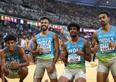 தேசிய மாஸ்டர்ஸ் தடகளத்தில் தமிழக அணிக்கு வெள்ளி .