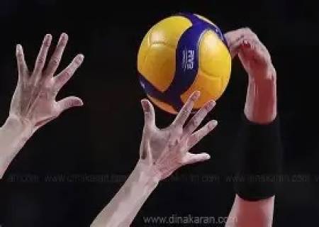 'கேலோ இந்தியா யூத்' வாலிபால் விளையாட்டு.