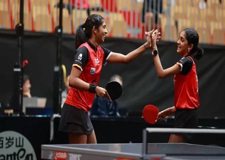 டேபிள் டென்னிஸ் 1989முதல் நடத்தப்படும் ஆசிய"யூத்"பெண்கள் பிரிவில் கோப்பை வென்ற முதல் இந்தியர் என சாதித்தார் திவ்யான்ஷி .