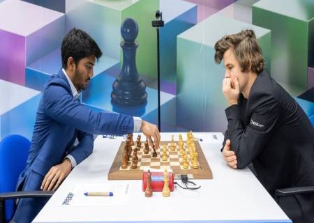 கிராண்ட் செஸ் மூன்றாவது தொடரில் குகேஷ் தொடர்ச்சியாக 5வது வெற்றியை பதிவு செய்தார்.