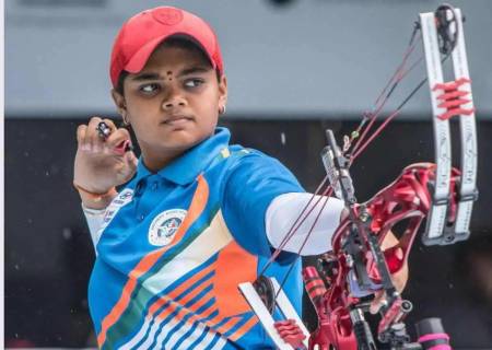 வில்வித்தை கலப்பு அணிகள் பிரிவில் ரிஷாப், ஜோதி ஜோடி மொத்தம் 1431 புள்ளியுடன் முதலிடம் பிடித்து, புதிய உலக சாதனை .