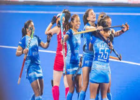 வெற்றியுடன் துவக்கிய இந்திய பெண்கள் ஹாக்கி அணி.