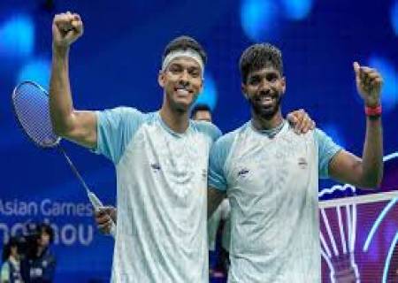 சர்வதேச ஓபன் பாட்மின்டன் தொடரில் சாத்விக்-சிராக் ஜோடி அரையிறுதிக்கு முன்னேறியது.