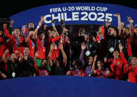 மொராக்கோ ஜூனியர் உலக கால்பந்தில்  கோப்பை வென்றது.