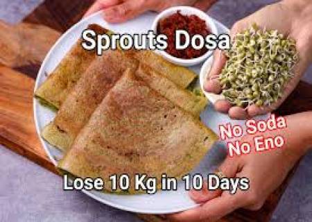 முளைகட்டிய பயறு அடை