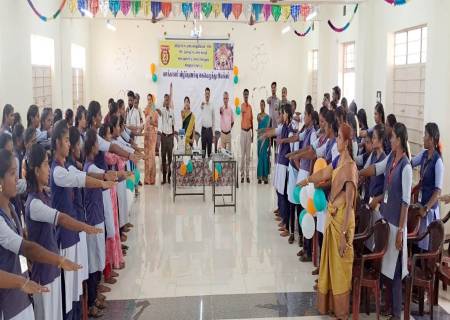 விருதுநகர் மாவட்டத்தில் 100% வாக்குப்பதிவை வலியுறுத்தி விழிப்புணர்வு நிகழ்ச்சிகள்.