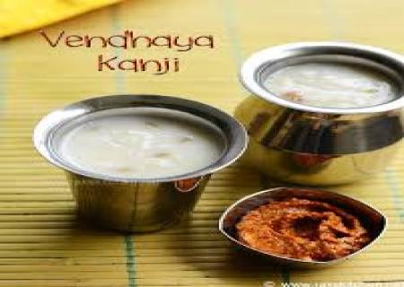 வெந்தயம், பூண்டு கஞ்சி.