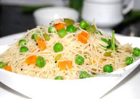 பச்சை பட்டாணி சேமியா உப்புமா.