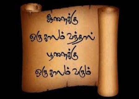ஆனைக்கொரு காலம் பூனைக்கொரு காலம்