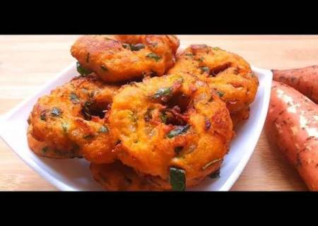 சர்க்கரைவள்ளி கிழங்கு வடை.