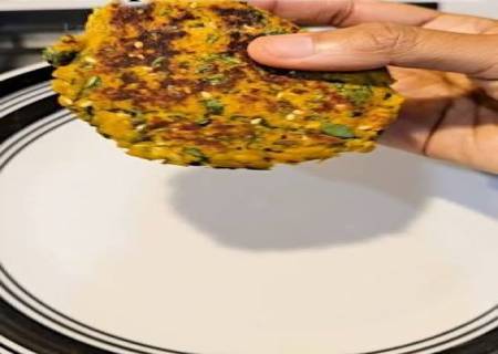 சர்க்கரை வள்ளிக்கிழங்கு அடை.