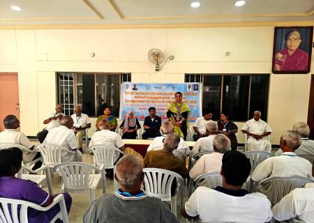 ராஜபாளையம் ரோட்டரி சங்கம், காவேரி மருத்துவமனை–திருநெல்வேலி இணைந்து நடத்திய இலவச இருதயப் பரிசோதனை முகாம்.