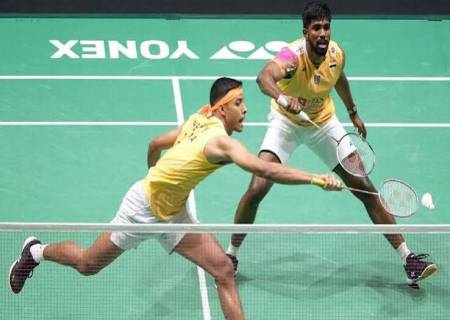 சீனா மாஸ்டர்ஸ் பேட்மிண்டன்: சாத்விக்–சிராக் சாம்பியன்.