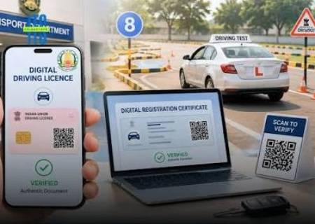 தமிழகத்தில் Digital Driving Licence & Digital RC அறிமுகம்.