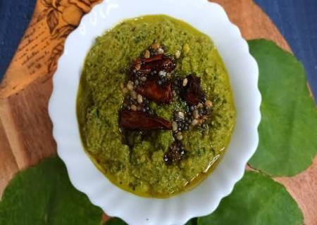 வல்லாரைக் கீரை சட்னி.