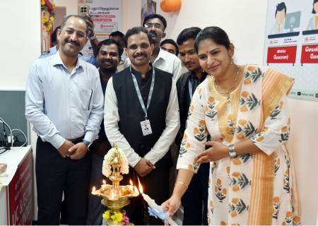 விருதுநகர் மாவட்டம் புதிய நவீன ஆதார் சேவை மையத்தினை(Aadhaar Seva Kendra) மாவட்ட ஆட்சித்தலைவர் அவர்கள் தொடங்கி வைத்தார்.