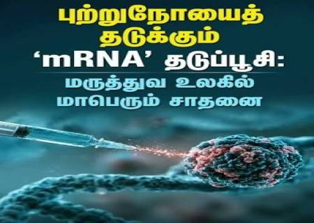 புற்றுநோய் மீண்டும் வருவதைத் தடுக்கும் mRNA தடுப்பூசி: புதிய ஆய்வு.