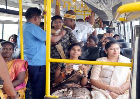 “வெற்றி பயணம்” திட்டத்தின் கீழ் 286 பேருந்துகள் இயக்கம்.