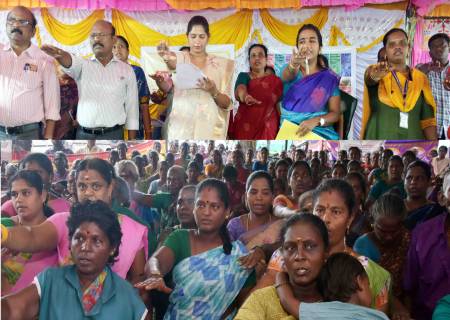 விருதுநகர் ஊராட்சி ஒன்றியத்திற்குட்பட்ட வடமலைக்குறிச்சி கிராமத்தில் நடைபெற்ற கிராம சபைக் கூட்டத்தில் மாவட்ட ஆட்சித்தலைவர்  அவர்கள் சிறப்பு பார்வையாளராக பங்கேற்றார்.